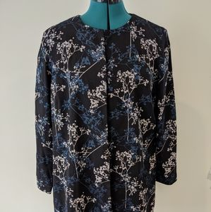 Alfani long unlined blazer sz Lg